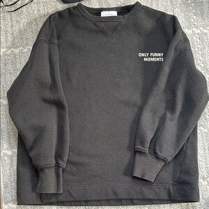 Zara Black 'Only Funny Moments' kids Sweater